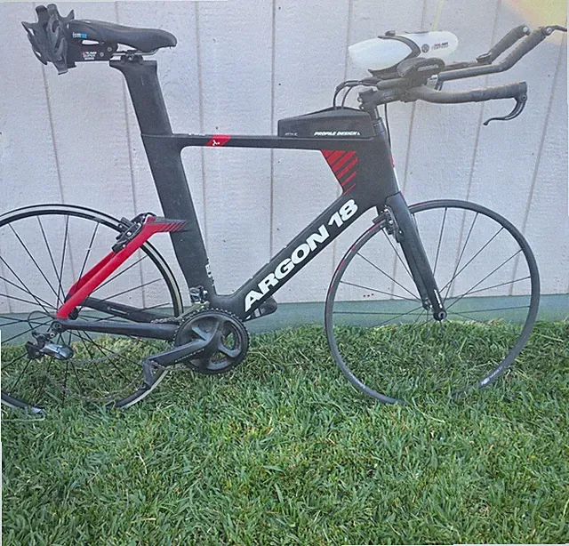 2019 Argon 18 E117 Tri bike size XL