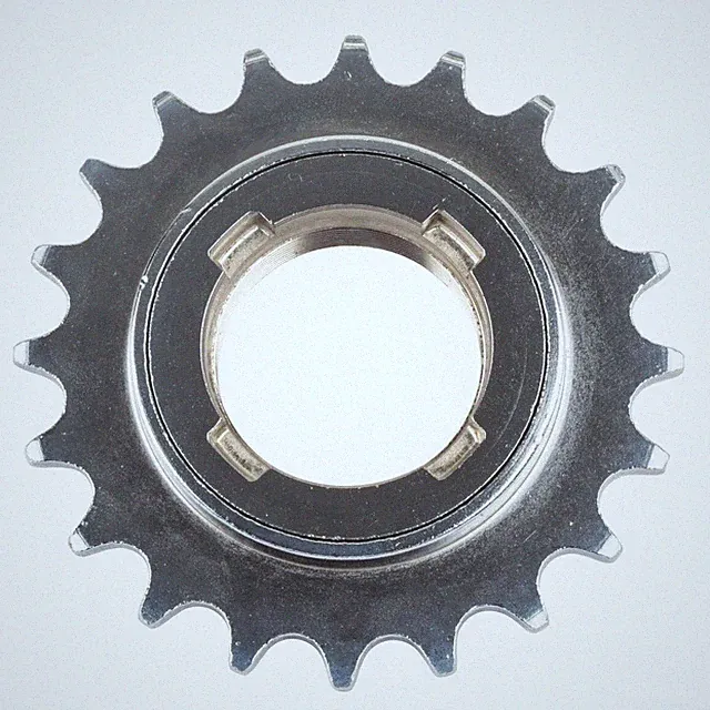 BIKE BICYCLE THREAD ON SINGLE SPEED FREEWHEEL BMX YOUTH 20T x 1/8 CHROME