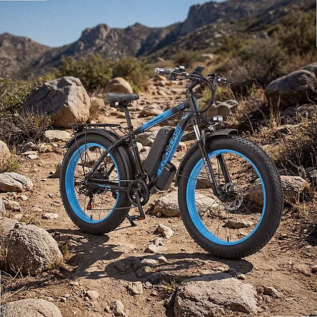 E-Bike 26" V3 Peak 2000W Motor KETELES 27MPH 48V/15Ah Electric Bike for adults