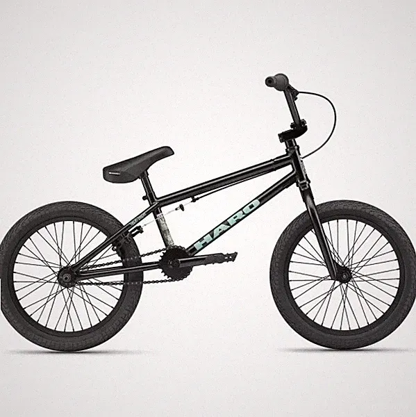 HARO BMX Bike, OLDSCHOOL GT BMX SE 18" DOWNTOWN BIKE SEMI GLOSS BLACK NEW