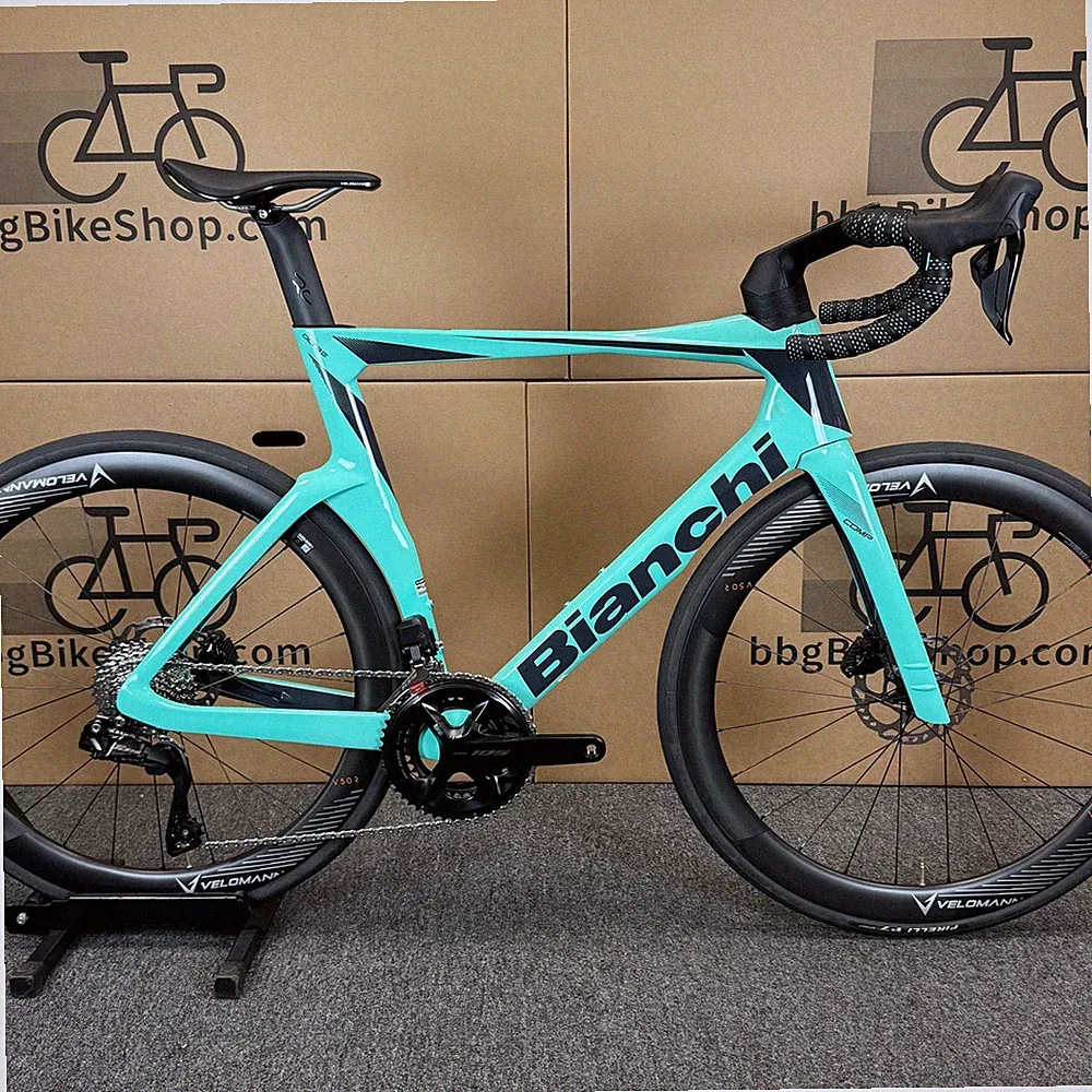 New Bianchi Oltre Comp, 12-speed Shimano 105, Carbon Fiber Road Bike-2024, 59cm