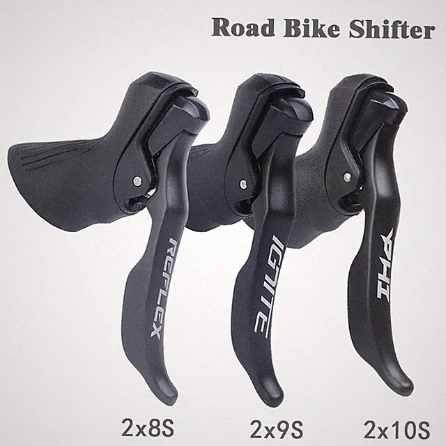 Road Bike Shifters 2x7 2x8 2x9 2x10 Speed Brake Lever 16/18/20Bicycle Derailleur