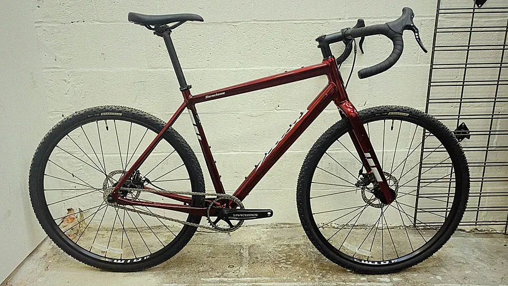 Salsa Stormchaser Single Speed Gravel Bike - 700c Aluminum Red 57.5cm