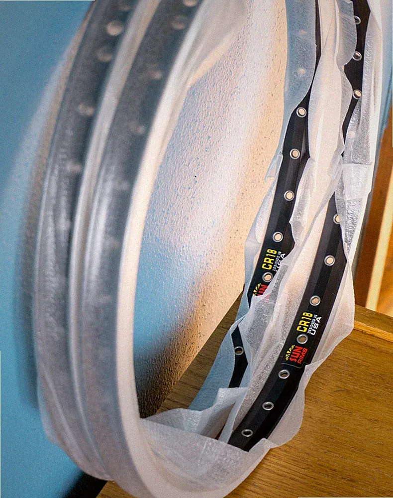 Sun Rims CR18 349mm Brompton Moulton 16" 36H Mini Velo Bike Wheel Building NOS