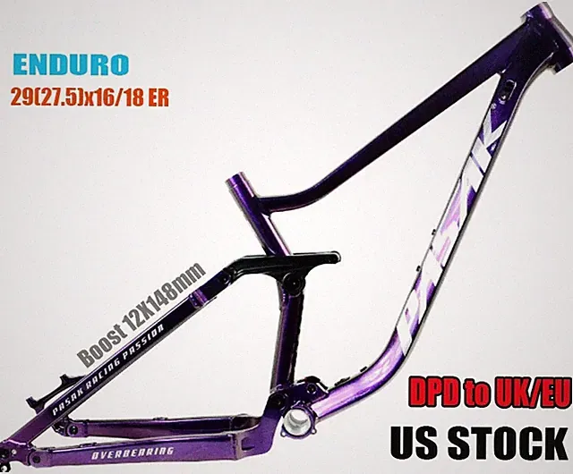 Suspension Bicycle Frame Soft Trail MTB AM DH Frame 12x148mm 29/27.5ER 12X142mm