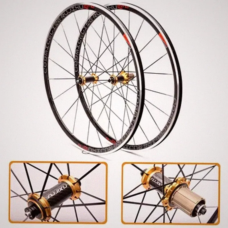 Ultra-light 700C Road Bike Wheelset Depth 30mm V/C Brake Clincher Bicycle Wheels